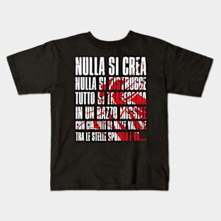 405 Goldrake Quote Kids T-Shirt